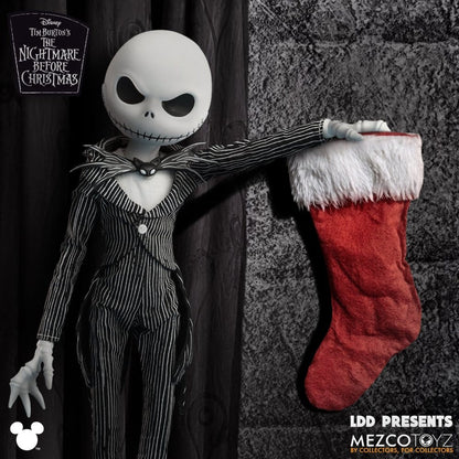 JACK SKELLINGTON PESADILLA ANTES DE NAVIDAD LDD PRESENTS MEZCO TOYZ FIGURA 25 CM