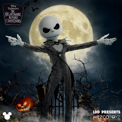 JACK SKELLINGTON PESADILLA ANTES DE NAVIDAD LDD PRESENTS MEZCO TOYZ FIGURA 25 CM