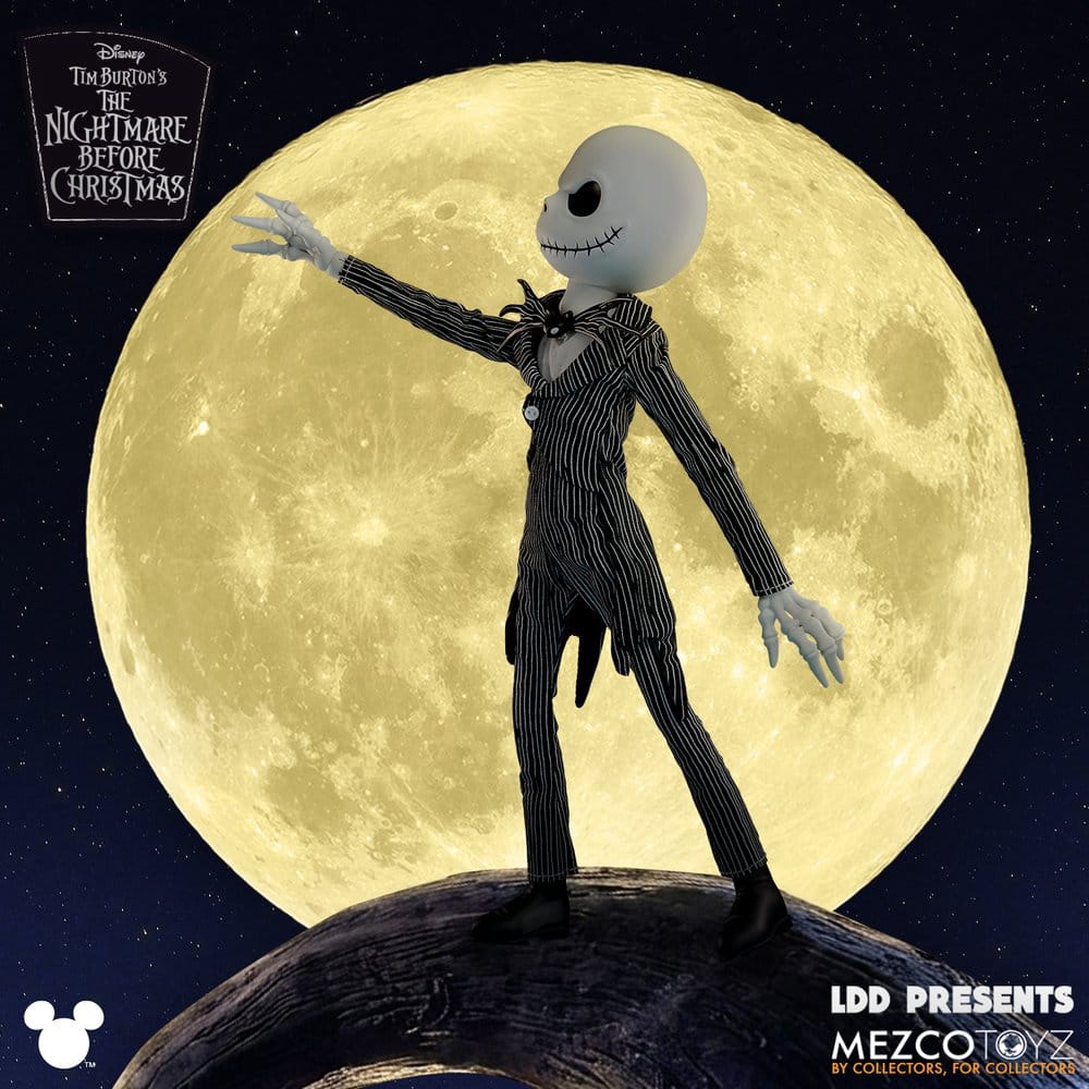 JACK SKELLINGTON PESADILLA ANTES DE NAVIDAD LDD PRESENTS MEZCO TOYZ FIGURA 25 CM