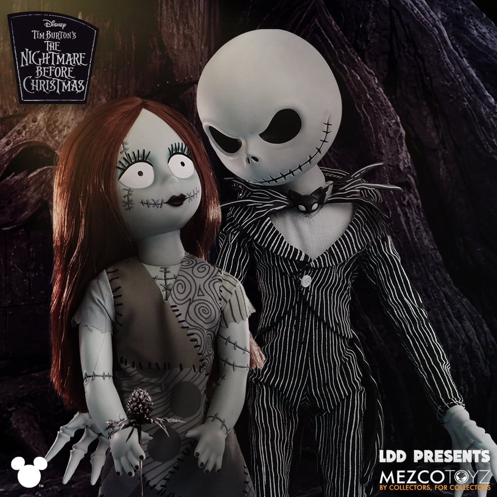 JACK SKELLINGTON PESADILLA ANTES DE NAVIDAD LDD PRESENTS MEZCO TOYZ FIGURA 25 CM