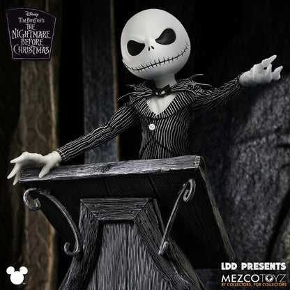 JACK SKELLINGTON PESADILLA ANTES DE NAVIDAD LDD PRESENTS MEZCO TOYZ FIGURA 25 CM