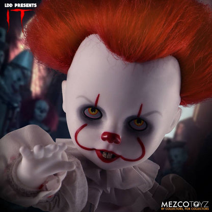 PENNYWISE IT LIVING DEAD DOLLS 25 CM MEZCO TOYZ