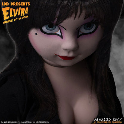 ELVIRA MISTRESS OF THE DARK LIVING DEAD DOLLS 25 CM MEZCO TOYZ