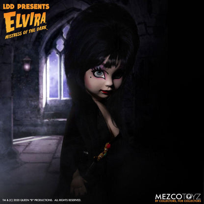 ELVIRA MISTRESS OF THE DARK LIVING DEAD DOLLS 25 CM MEZCO TOYZ