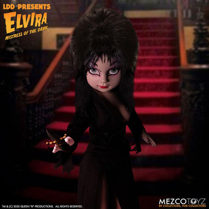 ELVIRA MISTRESS OF THE DARK LIVING DEAD DOLLS 25 CM MEZCO TOYZ