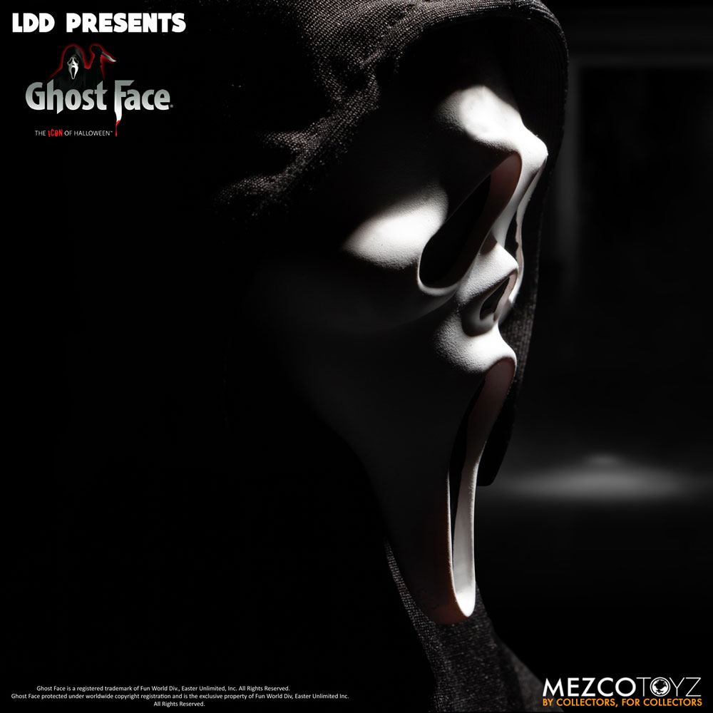 GHOST FACE SCREAM LIVING DEAD DOLLS 25 CM MEZCO TOYZ