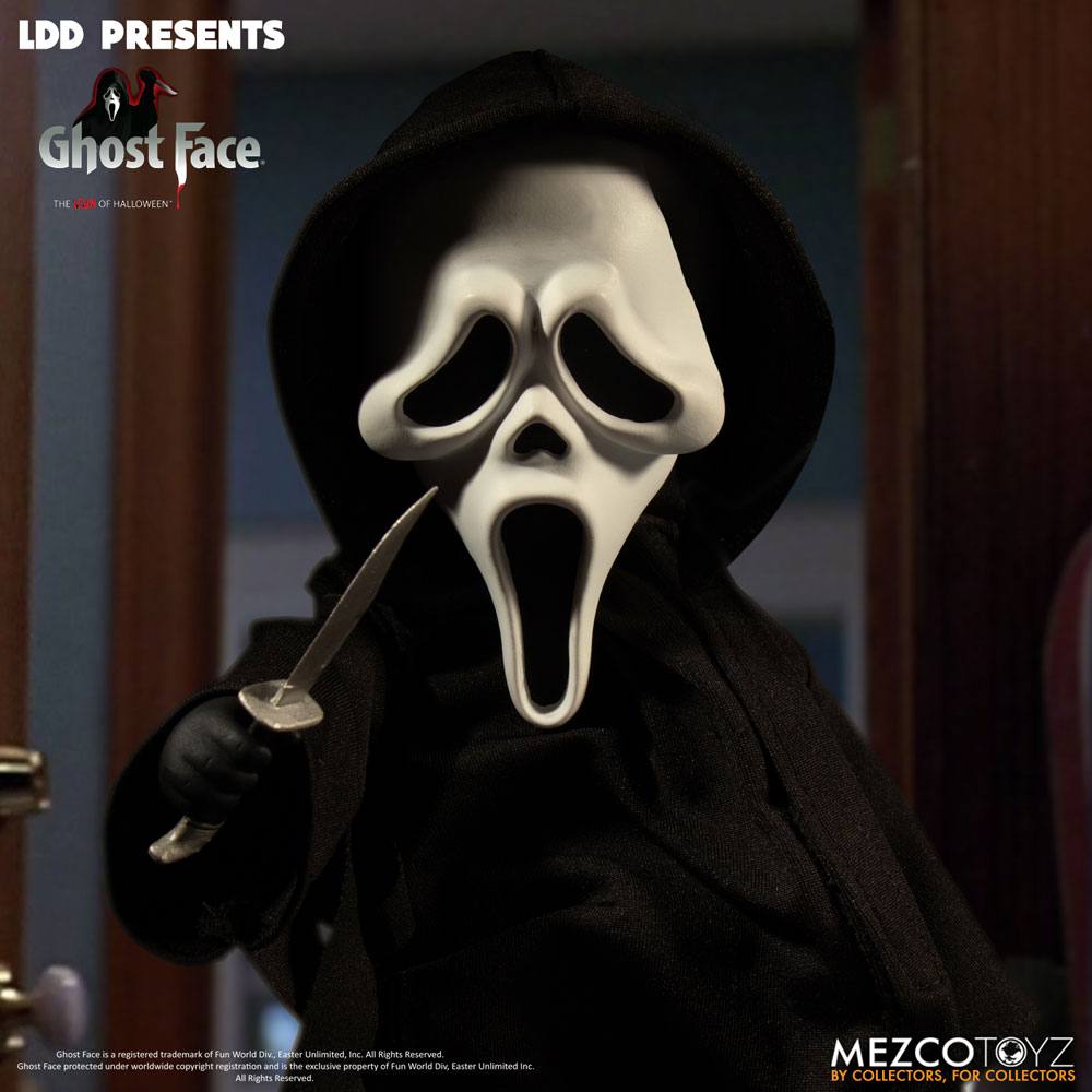 GHOST FACE SCREAM LIVING DEAD DOLLS 25 CM MEZCO TOYZ