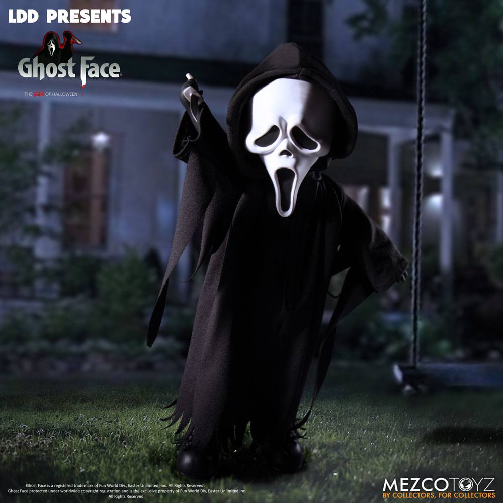 GHOST FACE SCREAM LIVING DEAD DOLLS 25 CM MEZCO TOYZ