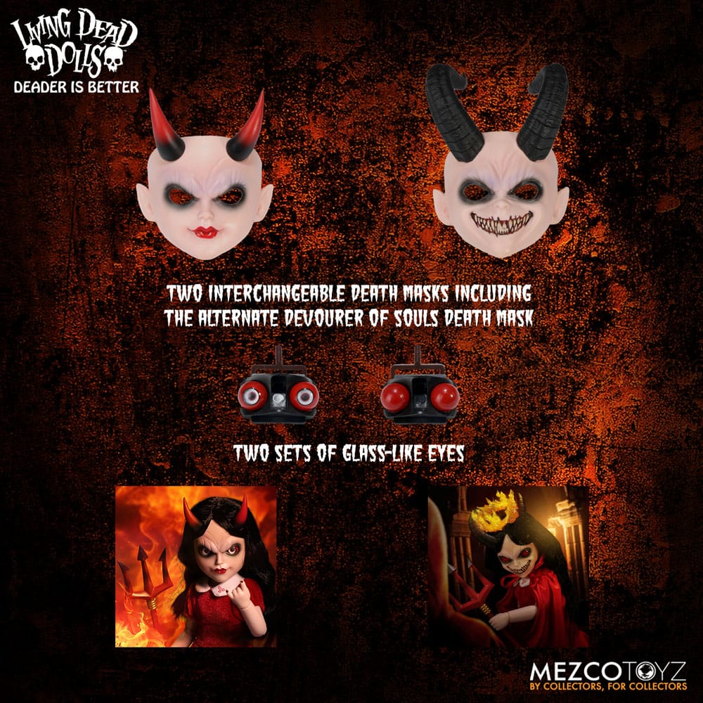 SIN LIVING DEAD DOLLS DEADFER IS BETTER MEZCO TOYZ 25 CM