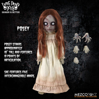 POSEY LIVING DEAD DOLLS DEADER IS BETTER MEZCO TOYZ 25 CM