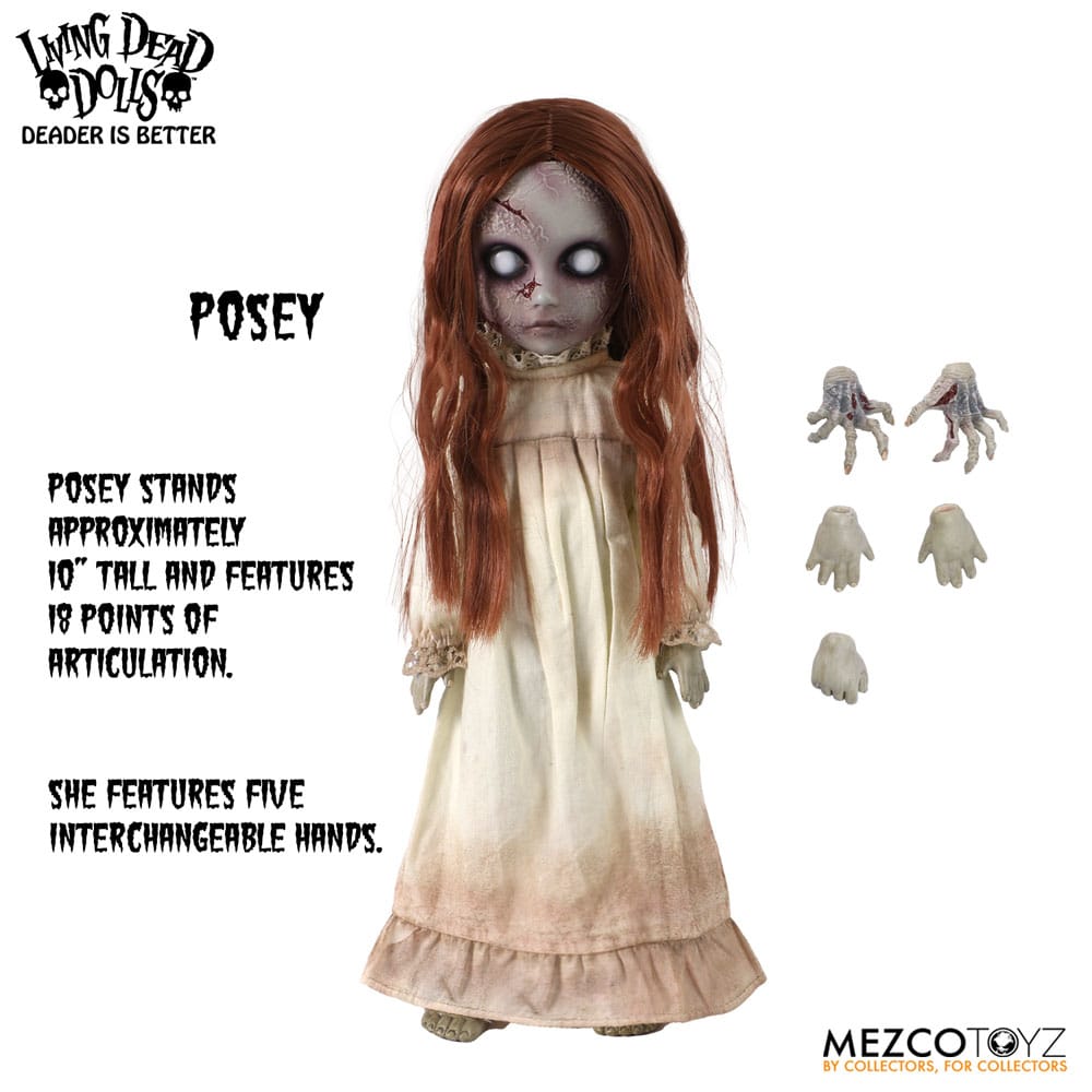 POSEY LIVING DEAD DOLLS DEADER IS BETTER MEZCO TOYZ 25 CM