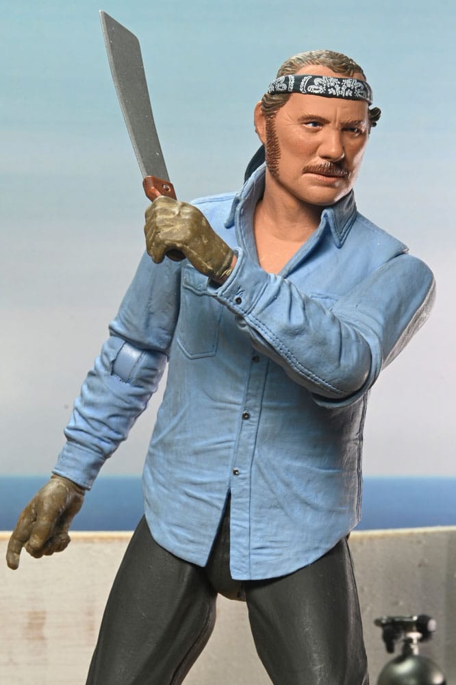 SAM QUINT (ULTIMATE) – TIBURÓN 50TH ANNIVERSARY – NECA 18 CM