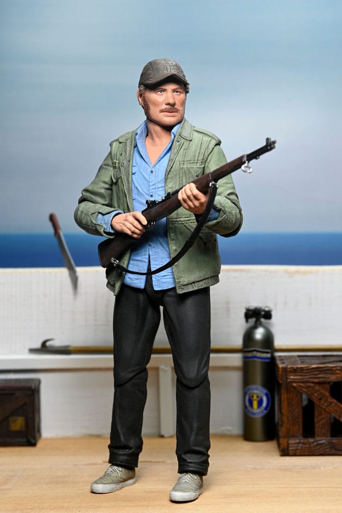 SAM QUINT (ULTIMATE) – TIBURÓN 50TH ANNIVERSARY – NECA 18 CM