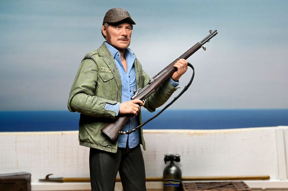 SAM QUINT (ULTIMATE) – TIBURÓN 50TH ANNIVERSARY – NECA 18 CM