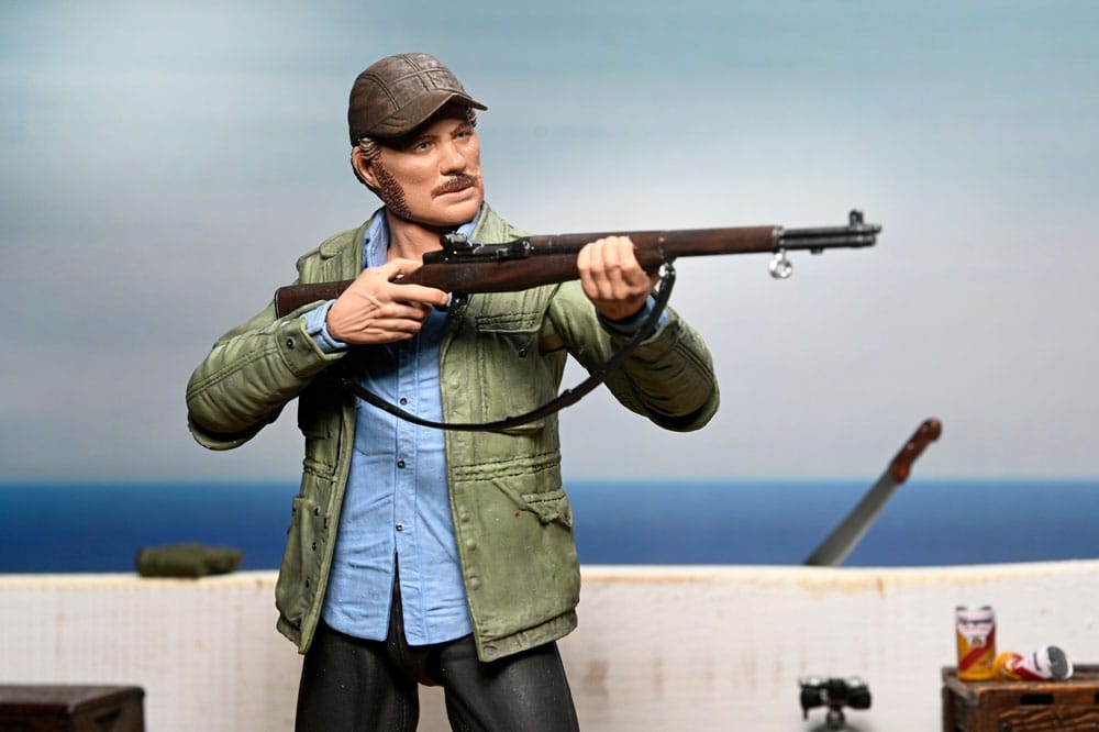 SAM QUINT (ULTIMATE) – TIBURÓN 50TH ANNIVERSARY – NECA 18 CM