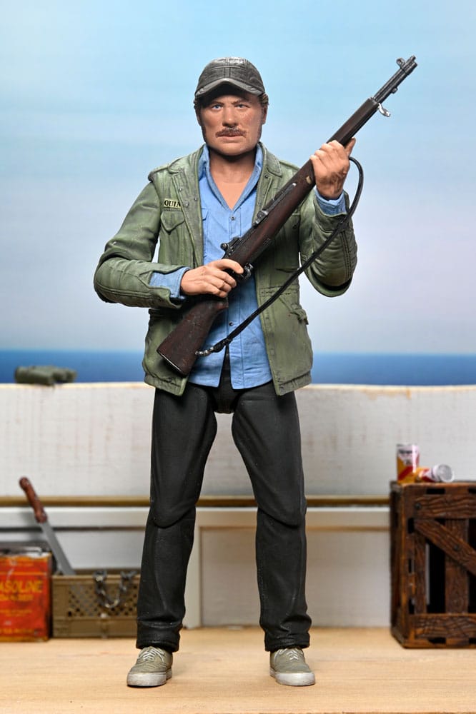 SAM QUINT (ULTIMATE) – TIBURÓN 50TH ANNIVERSARY – NECA 18 CM