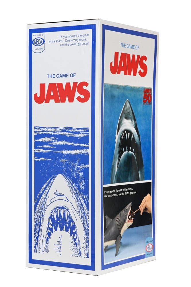 TIBURÓN 50TH ANNIVERSARY – FIGURA 38 CM – NECA – JAWS – HEAD TO TAIL