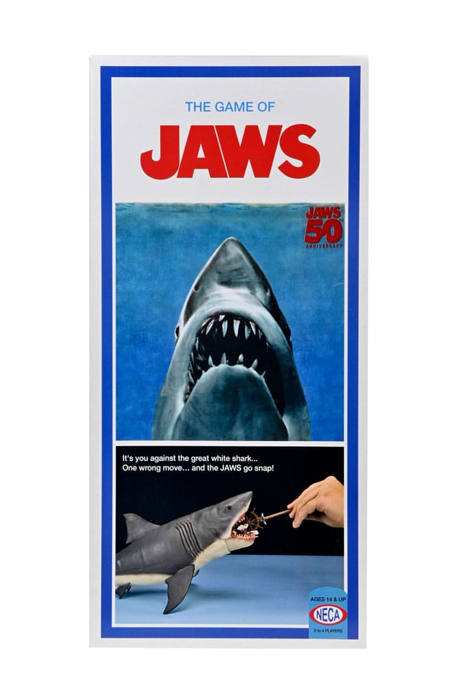 TIBURÓN 50TH ANNIVERSARY – FIGURA 38 CM – NECA – JAWS – HEAD TO TAIL