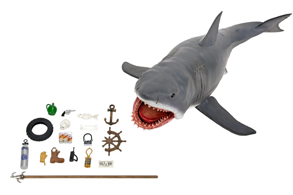 TIBURÓN 50TH ANNIVERSARY – FIGURA 38 CM – NECA – JAWS – HEAD TO TAIL