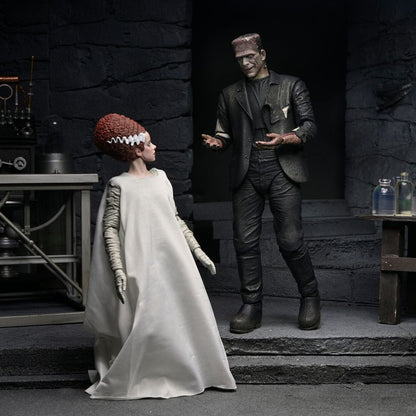 FRANKENSTEIN & BRIDE 90TH ANNIVERSARY – UNIVERSAL MONSTERS ULTIMATE 2 PACK FIGURAS 18 CM (NECA – CLASSIC HORROR)