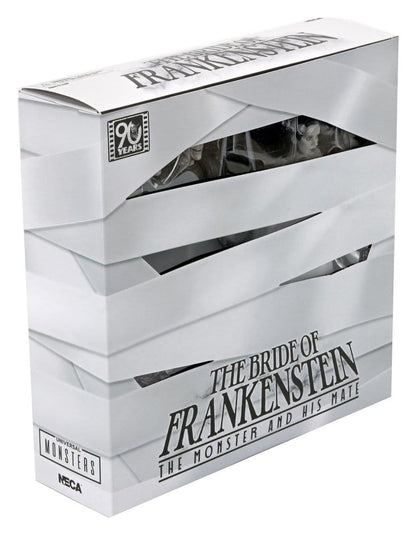 THE MONSTER & HIS MATE (B&W) – LA NOVIA DE FRANKENSTEIN 90TH ANNIVERSARY - NECA