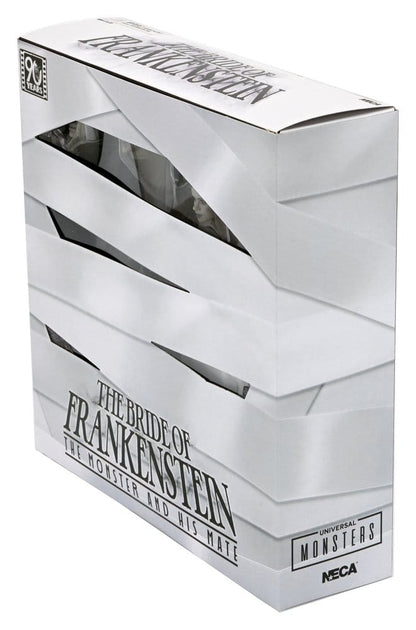 THE MONSTER & HIS MATE (B&W) – LA NOVIA DE FRANKENSTEIN 90TH ANNIVERSARY - NECA