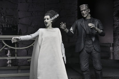 THE MONSTER & HIS MATE (B&W) – LA NOVIA DE FRANKENSTEIN 90TH ANNIVERSARY - NECA