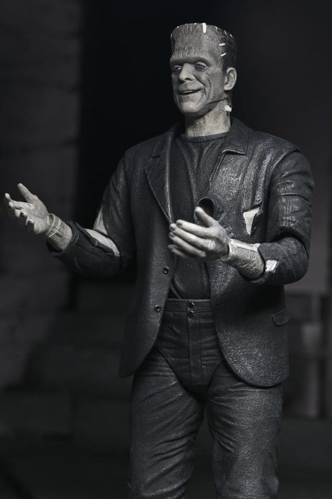 THE MONSTER & HIS MATE (B&W) – LA NOVIA DE FRANKENSTEIN 90TH ANNIVERSARY - NECA