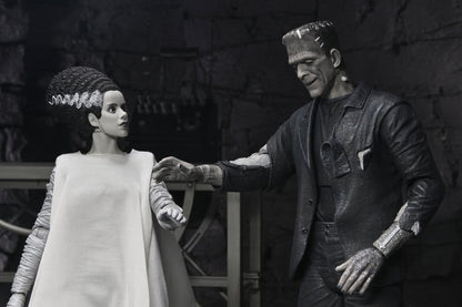 THE MONSTER & HIS MATE (B&W) – LA NOVIA DE FRANKENSTEIN 90TH ANNIVERSARY - NECA