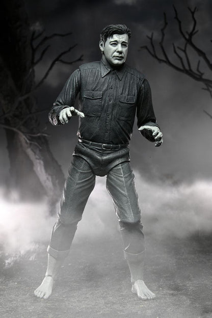 THE WOLF MAN BLACK & WHITE UNIVERSAL MONSTERS ULTIMATE NECA 18 CM