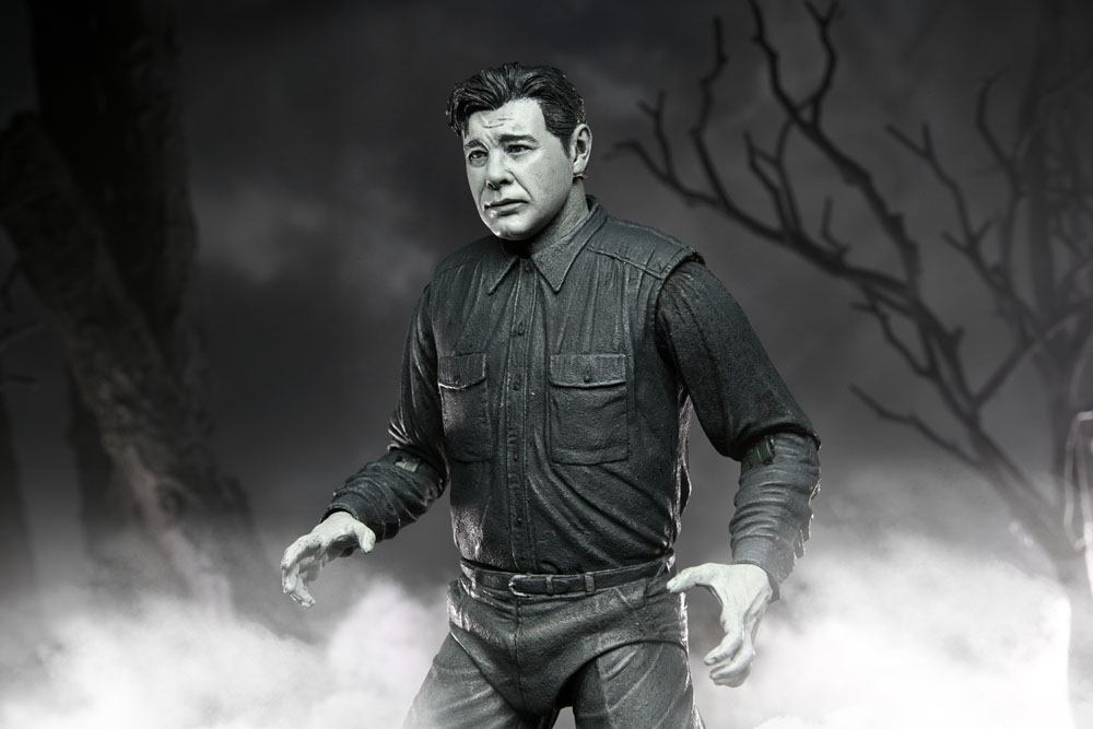 THE WOLF MAN BLACK & WHITE UNIVERSAL MONSTERS ULTIMATE NECA 18 CM