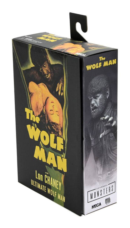 THE WOLF MAN BLACK & WHITE UNIVERSAL MONSTERS ULTIMATE NECA 18 CM