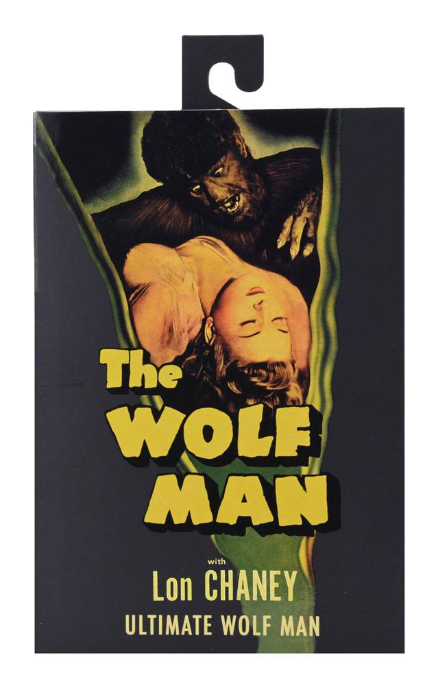 THE WOLF MAN BLACK & WHITE UNIVERSAL MONSTERS ULTIMATE NECA 18 CM