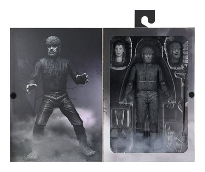 THE WOLF MAN BLACK & WHITE UNIVERSAL MONSTERS ULTIMATE NECA 18 CM