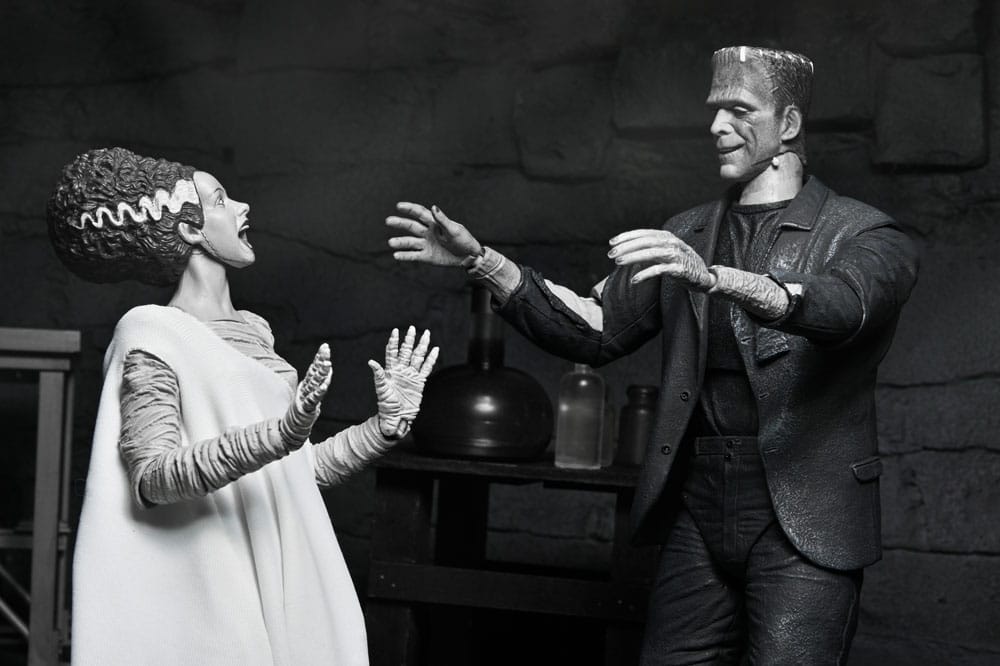 FRANKENSTEIN'S MONSTER – FIGURA ULTIMATE (NECA – UNIVERSAL MONSTERS BRIDE OF FRANKENSTEIN B&W)