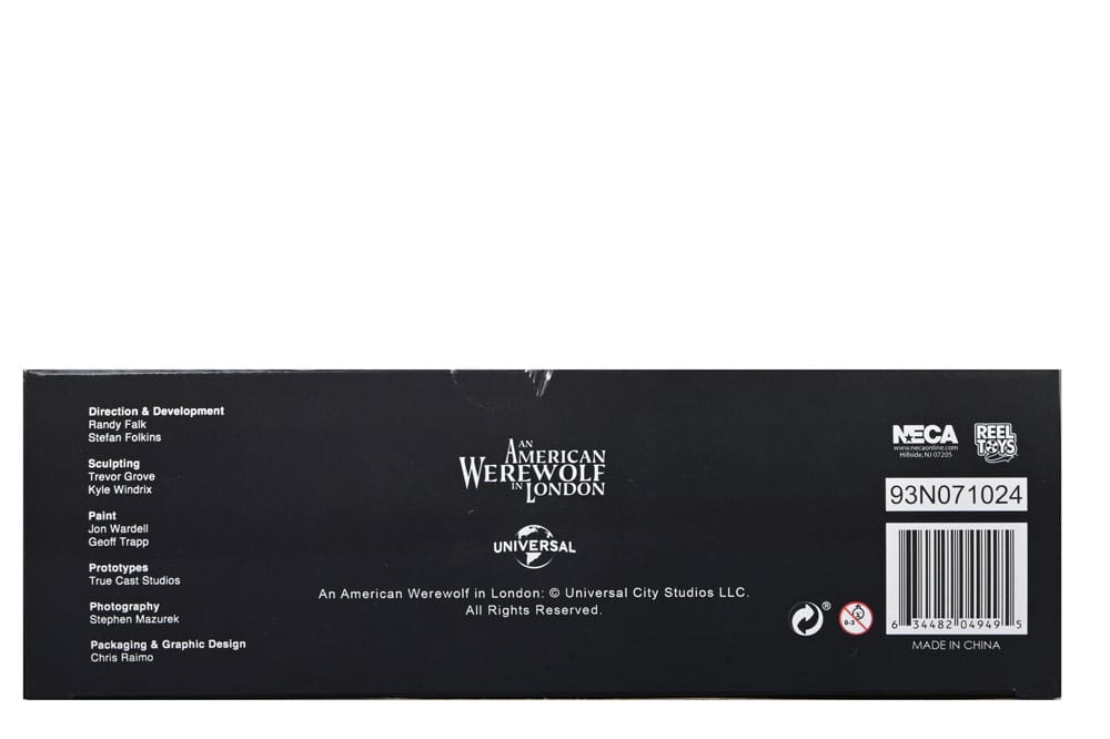 UN HOMBRE LOBO AMERICANO EN LONDRES – PACK 2 FIGURAS JACK & DAVID 18 CM (NECA – TERROR)