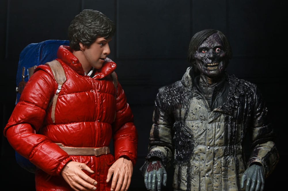 UN HOMBRE LOBO AMERICANO EN LONDRES – PACK 2 FIGURAS JACK & DAVID 18 CM (NECA – TERROR)
