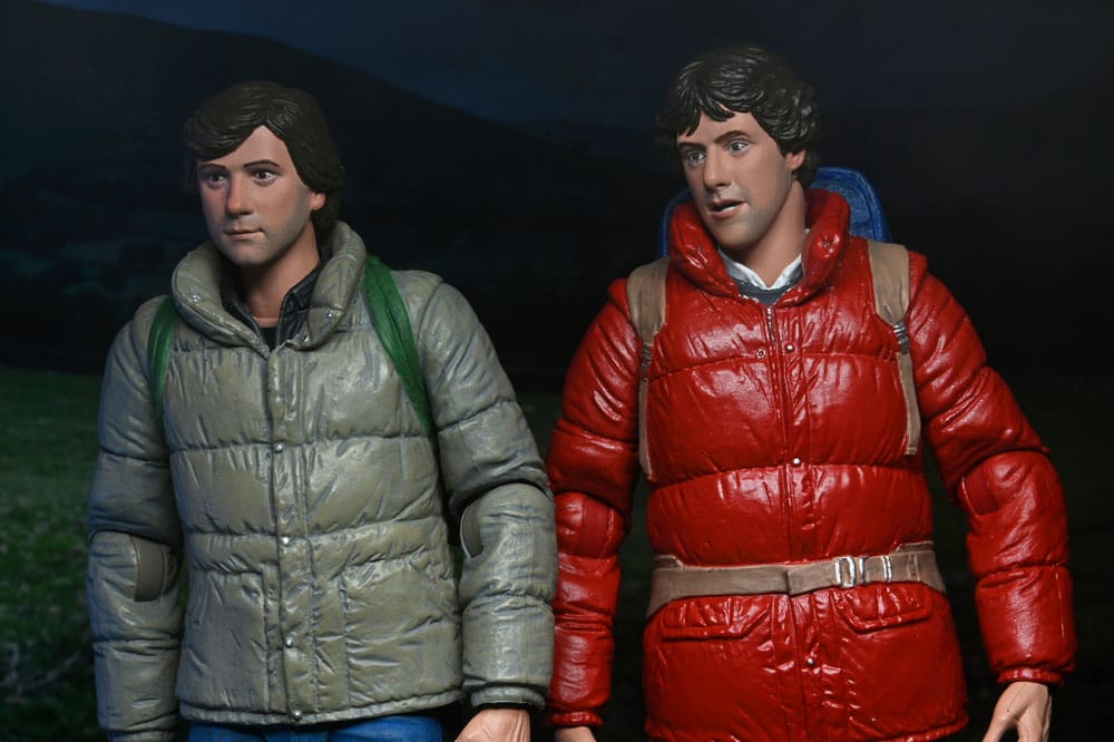 UN HOMBRE LOBO AMERICANO EN LONDRES – PACK 2 FIGURAS JACK & DAVID 18 CM (NECA – TERROR)