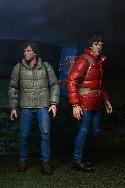 UN HOMBRE LOBO AMERICANO EN LONDRES – PACK 2 FIGURAS JACK & DAVID 18 CM (NECA – TERROR)
