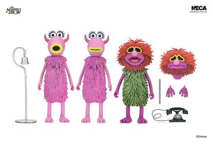 MAHNA MAHNA AND THE SNOWTHS PACK DE 3 FIGURAS ULTIMATE EL SHOW DE LOS MUPPETS 18 CM – NECA