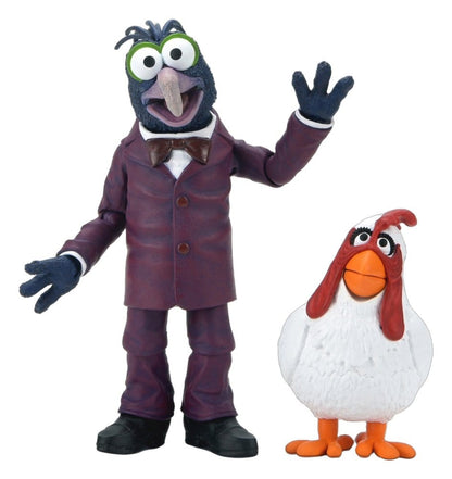 GONZO WITH CAMILLA THE MUPPETS ULTIMATE FIGURA 18 CM NECA