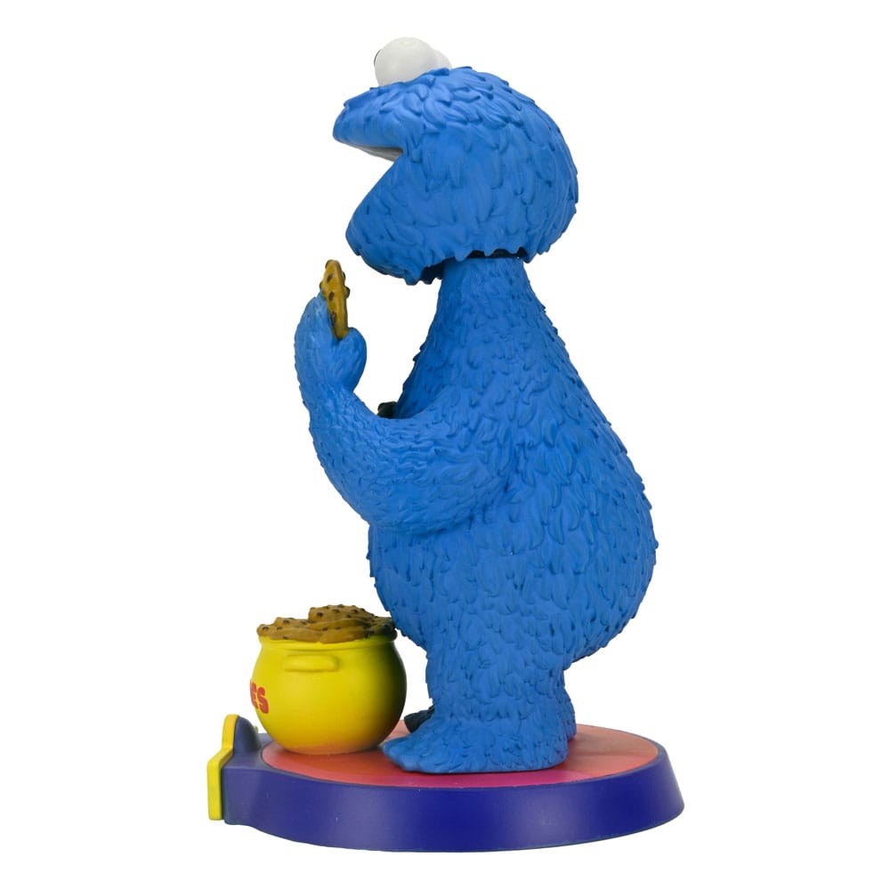 COOKIE MONSTER – FIGURA HEAD KNOCKER 18 CM (NECA – SESAME STREET / BARRIO SÉSAMO)