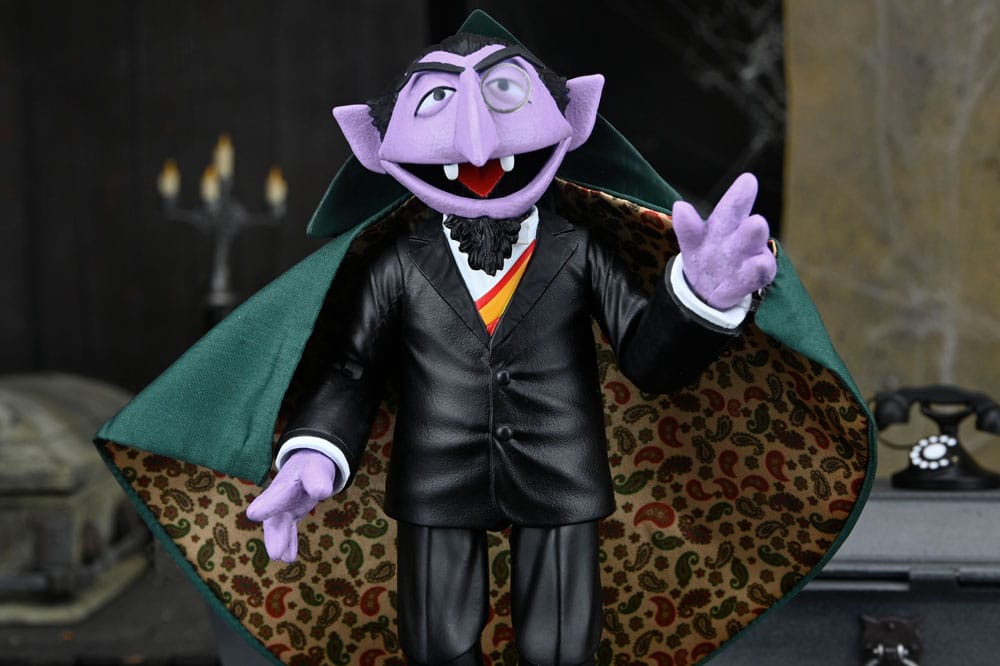 SESAME STREET – FIGURA ULTIMATE EL CONDE DRACO 17 CM
