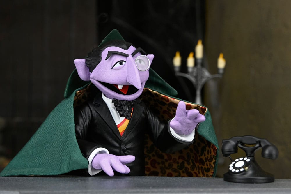 SESAME STREET – FIGURA ULTIMATE EL CONDE DRACO 17 CM