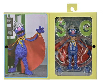 SUPER GROVER BARRIO SÉSAMO  – FIGURA ULTIMATE 18 CM – NECA SESAME STREET