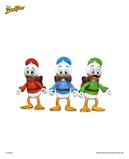 HUEY, DEWEY & LOUIE – DUCKTALES PACK DE 3 FIGURAS ULTIMATE 18 CM (NECA – DISNEY)