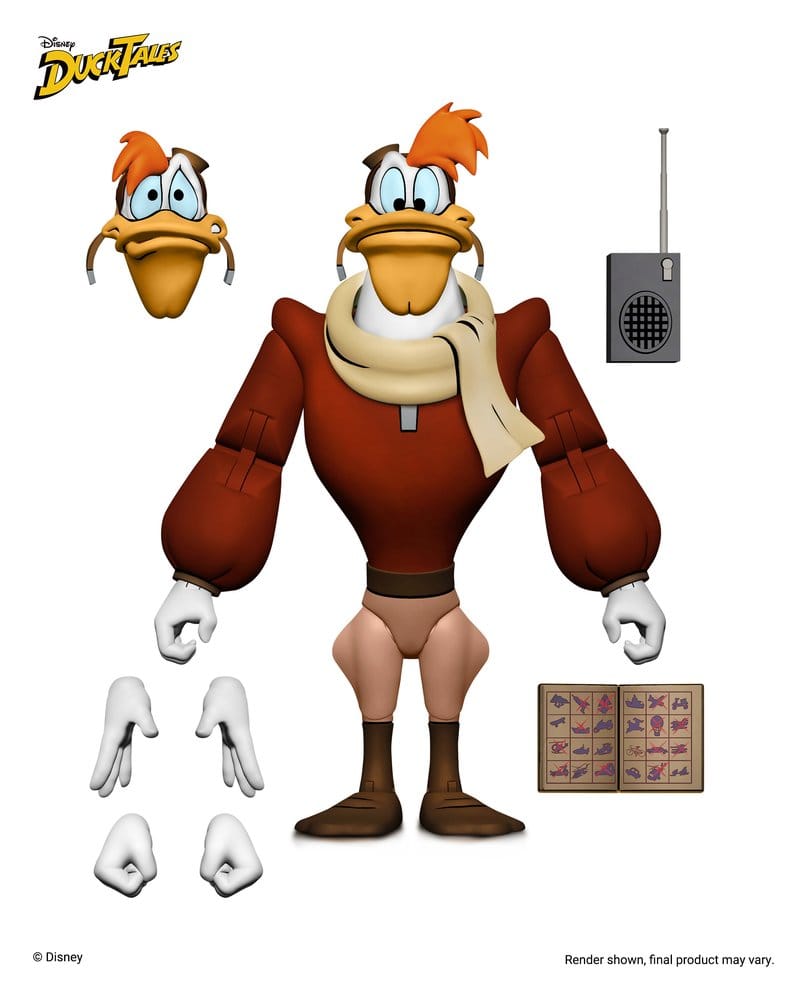 LAUNCHPAD MCQUACK – DUCKTALES FIGURA ULTIMATE 18 CM (NECA – DISNEY)