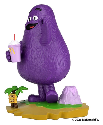 GRIMACE HEAD KNOCKER FIGURA 20 CM MCDONALD'S NECA