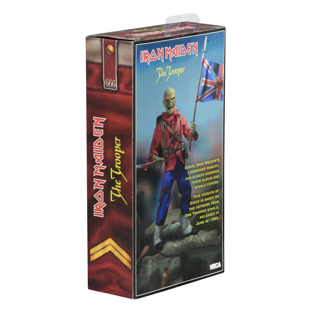 EDDIE THE TROOPER IRON MAIDEN FIGURA CLOTHED 20 CM NECA