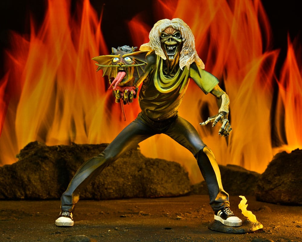 EDDIE NUMBER OF THE BEAST IRON MAIDEN NECA 18 CM